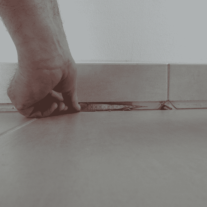 Tassement de dalle suite à une fissure en Vendée, fissures 85